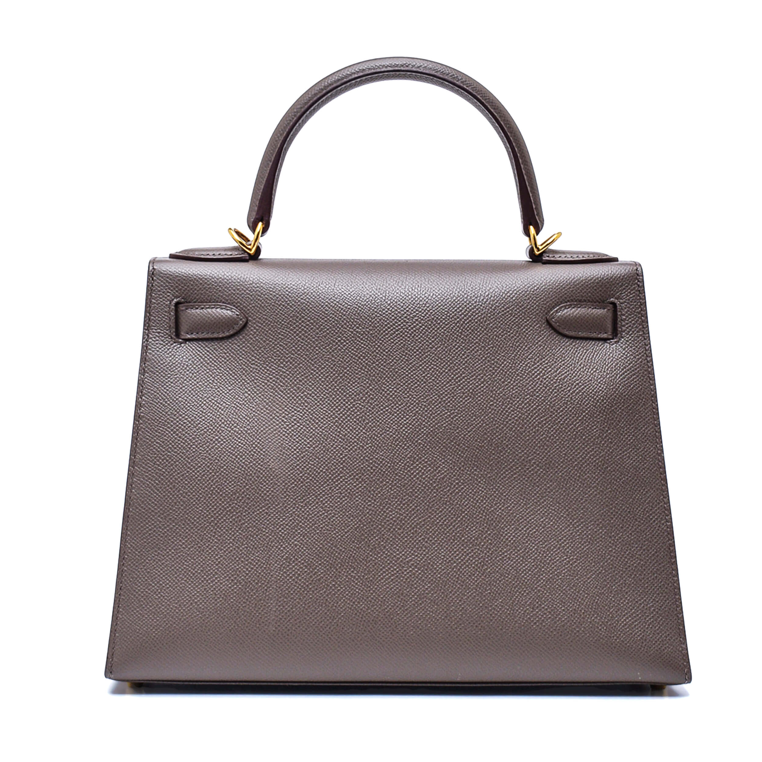 Hermes - Kelly 28 Epsom Leather Etain